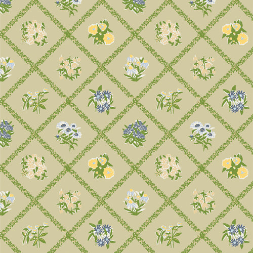 Art Gallery Fabrics Potager - Cottage Garden Abloom (AGF Quilting Cotton)