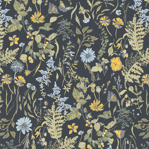 Art Gallery Fabrics Potager - Peaceful Meadow Dusk (AGF Quilting Cotton)