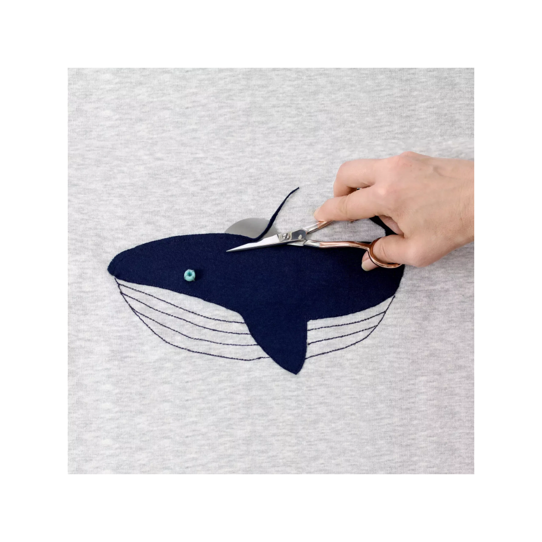 Prym Applique Scissors Rose Gold 15cm