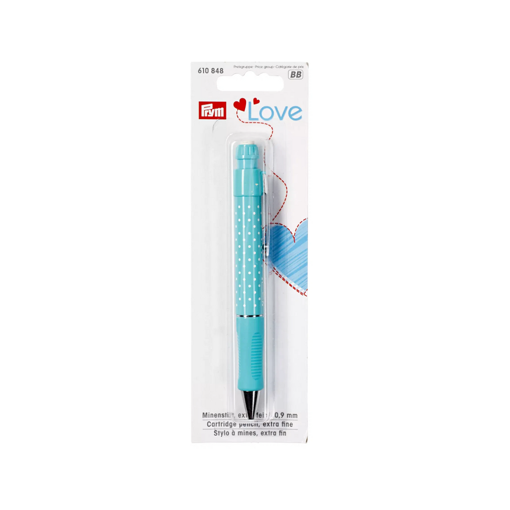 Prym Love Mint Erasable Cartridge Pencil Extra Fine 0.9 mm