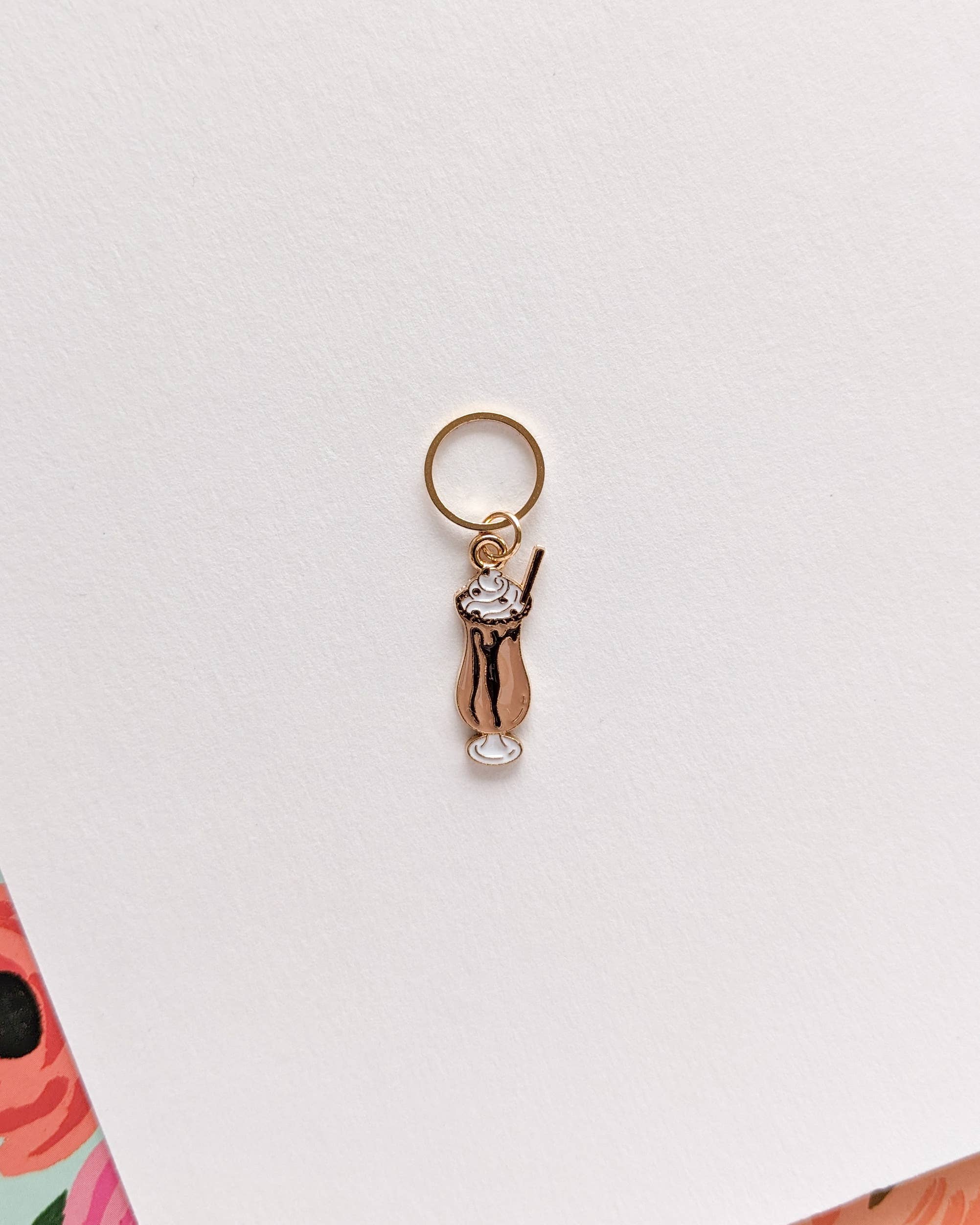 Hello Kim Stitch Markers - Ice cream sundaes
