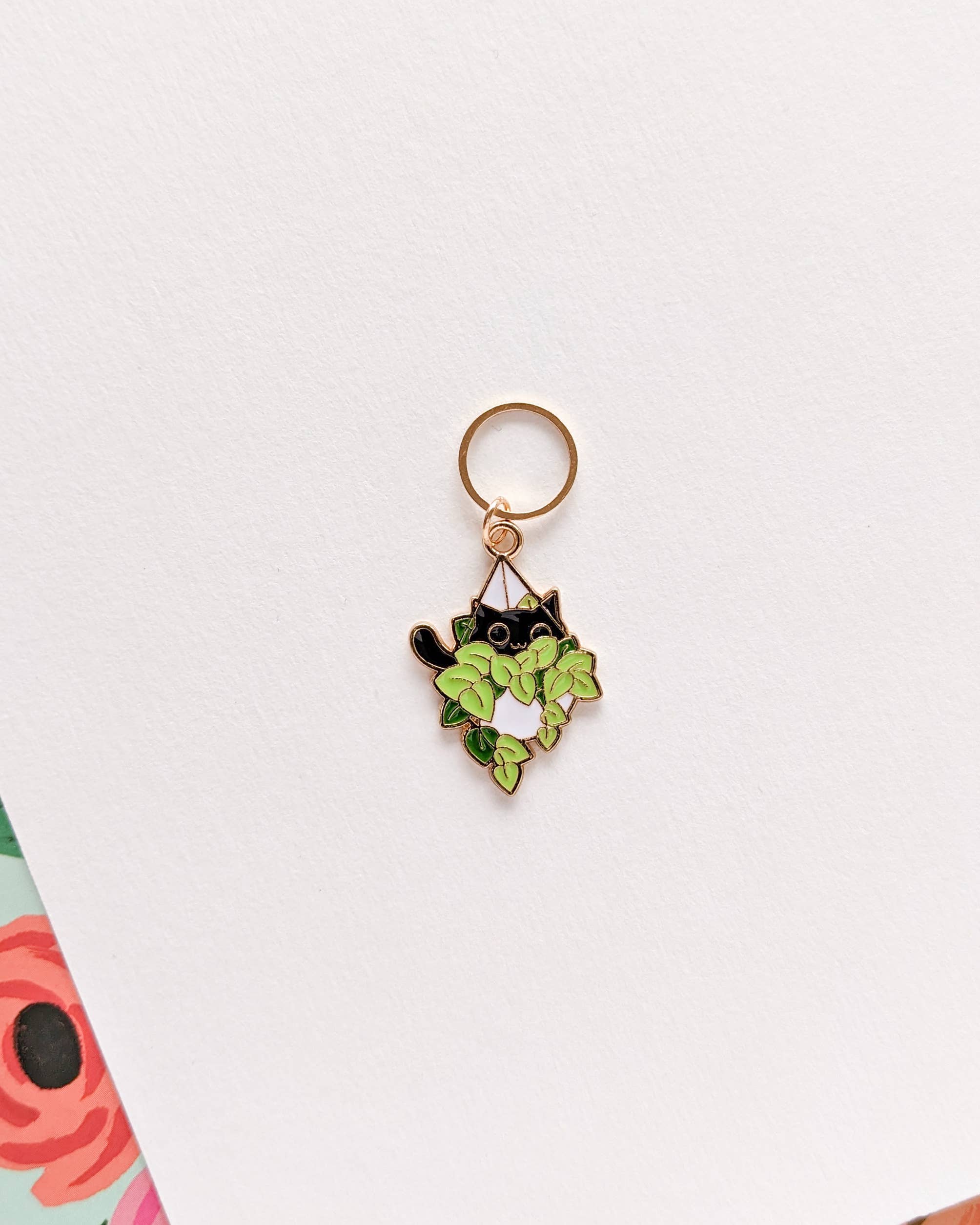 Hello Kim Stitch Markers - Wild Cats