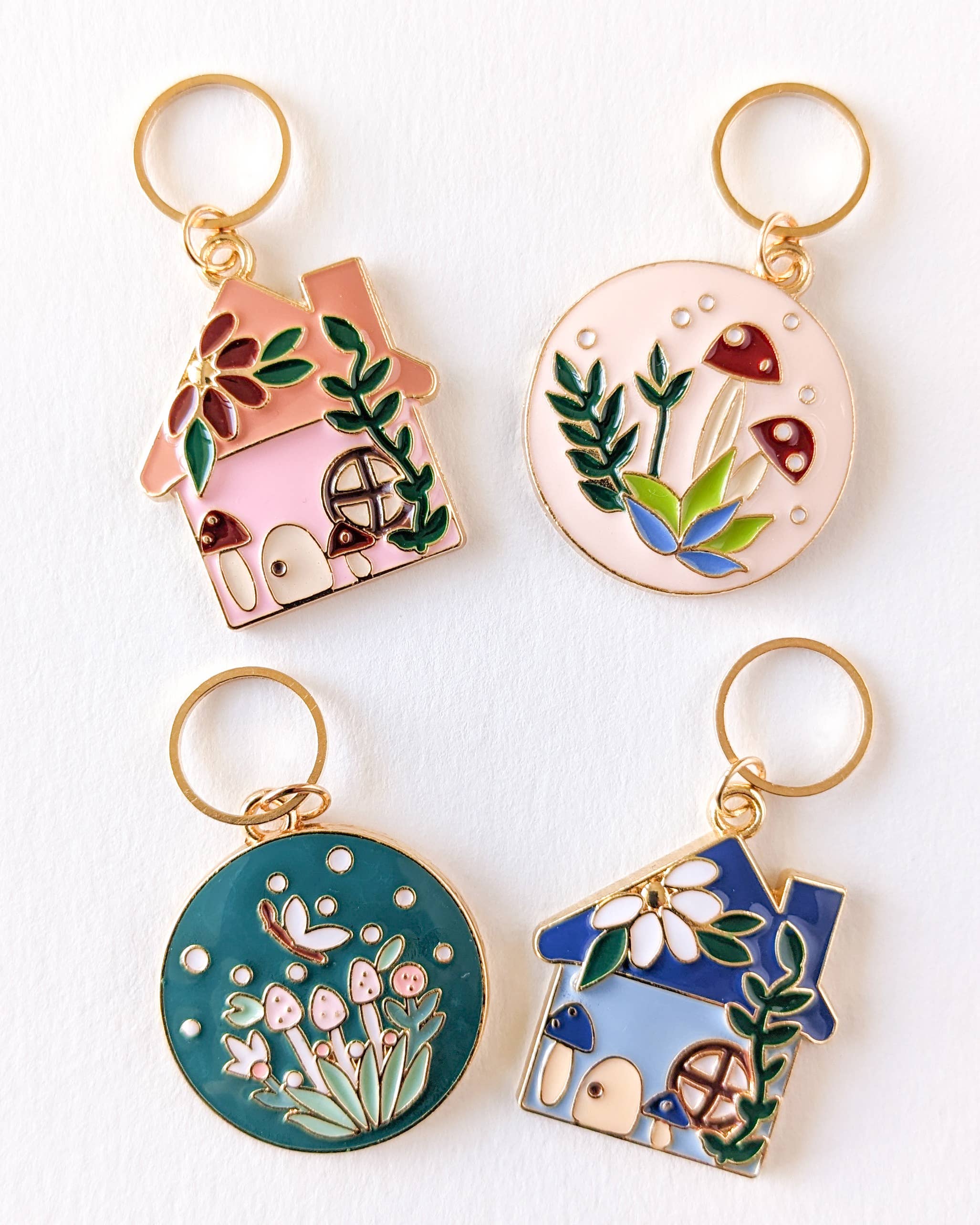 Hello Kim Stitch Markers - In the undergrowth