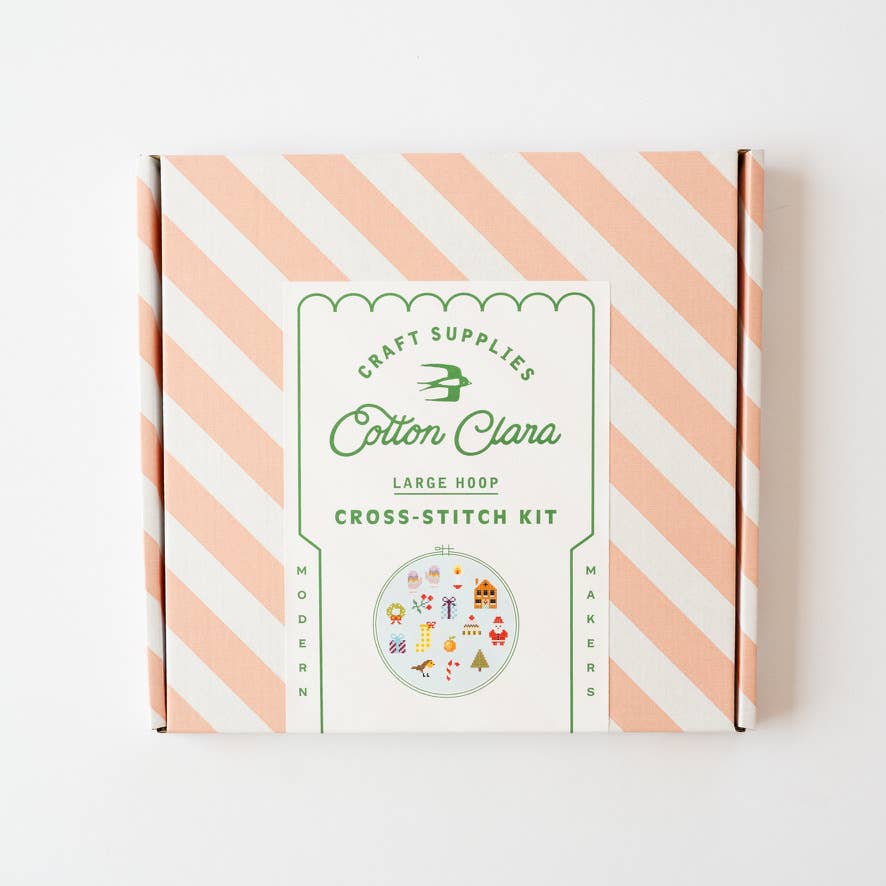 Cotton Clara Christmas Cross Stitch Kit