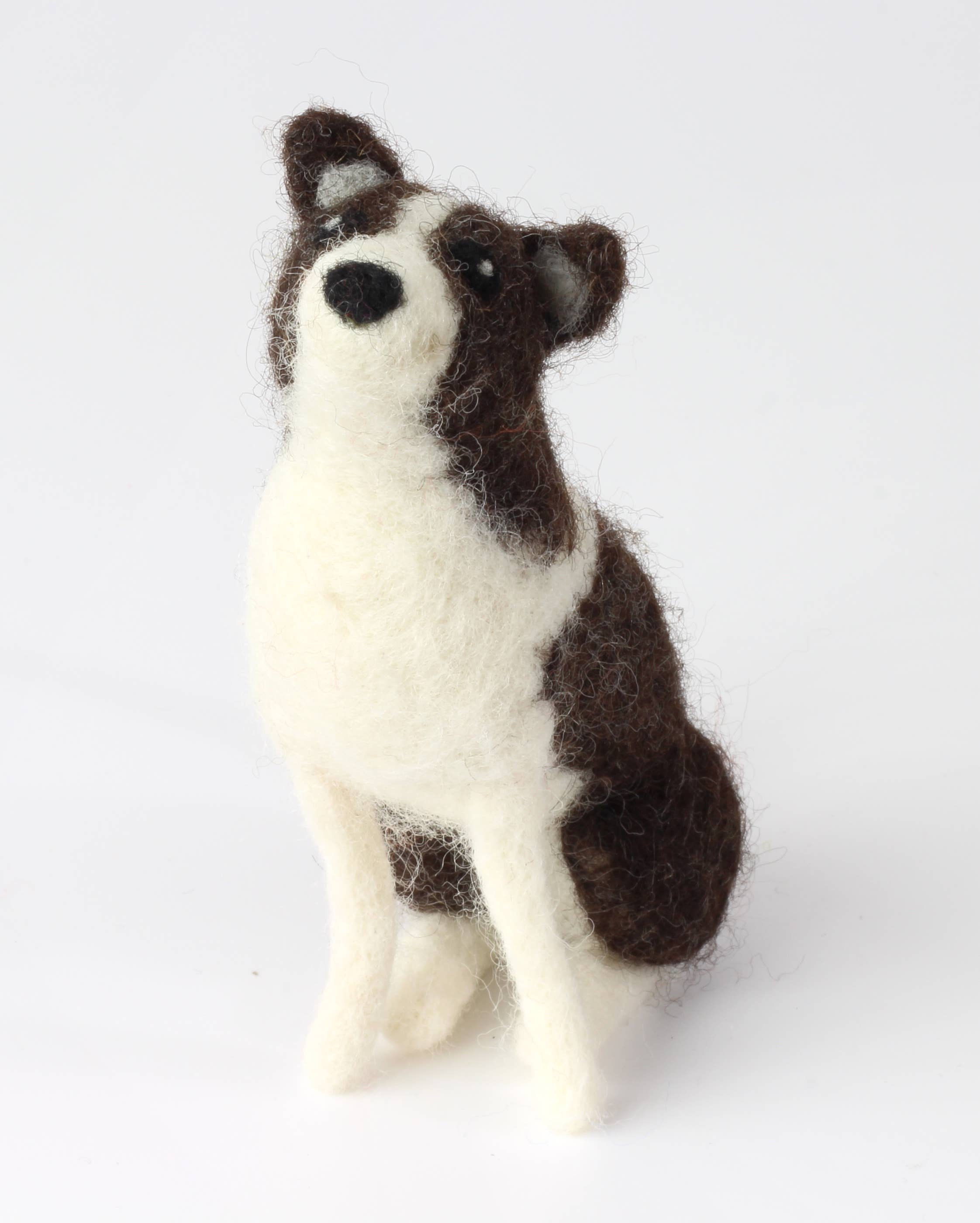 Hawthorn Handmade Border Collie Needle Felting Kit | Complete Craft Kit