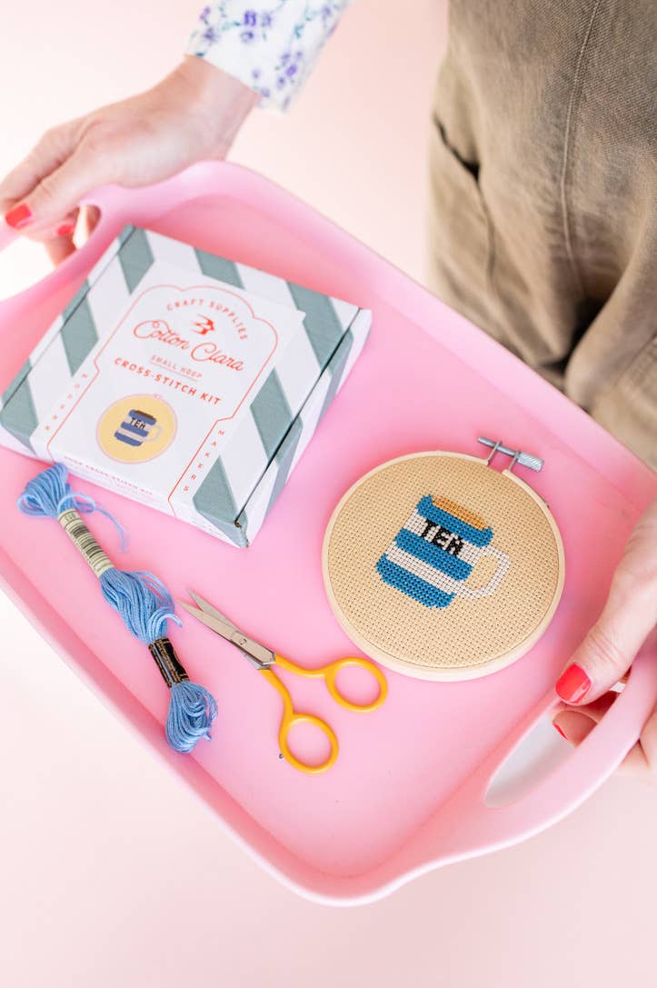Cotton Clara Tea Cross Stitch Kit