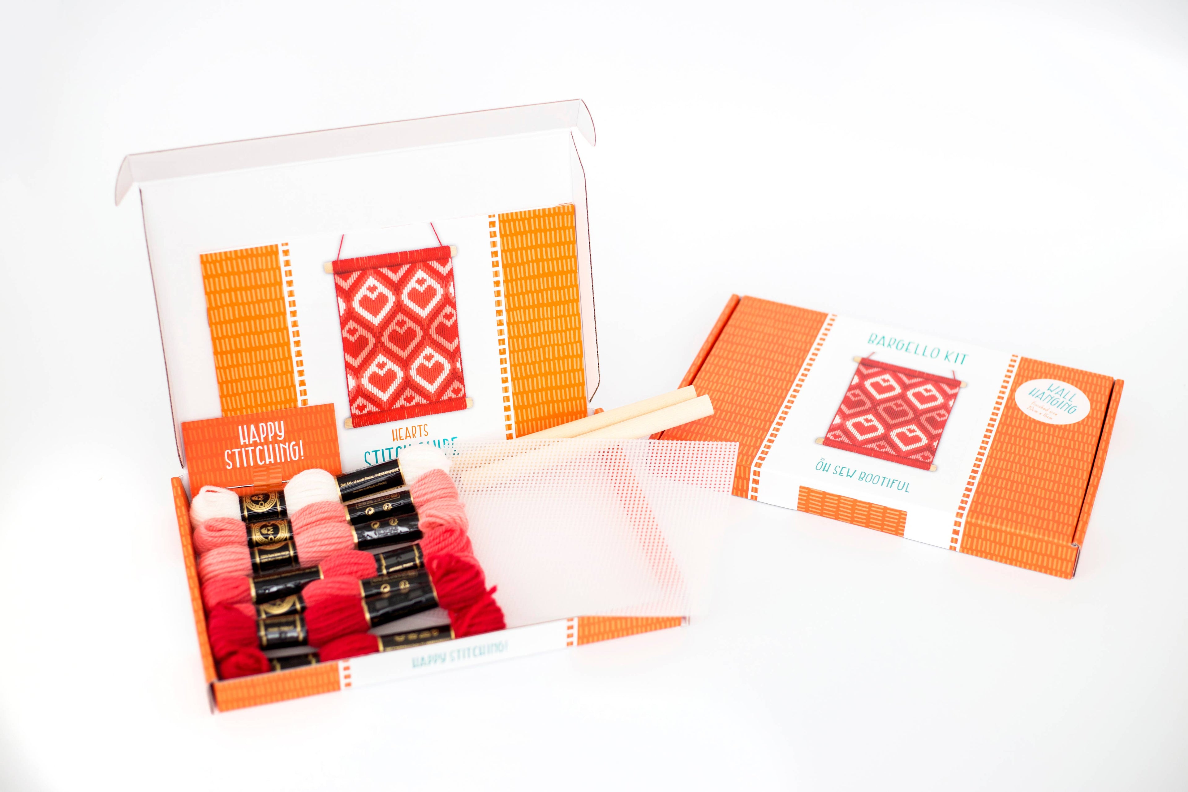 Oh Sew Bootiful - Hearts Bargello Kit