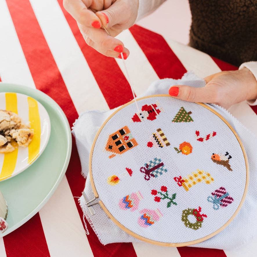 Cotton Clara Christmas Cross Stitch Kit