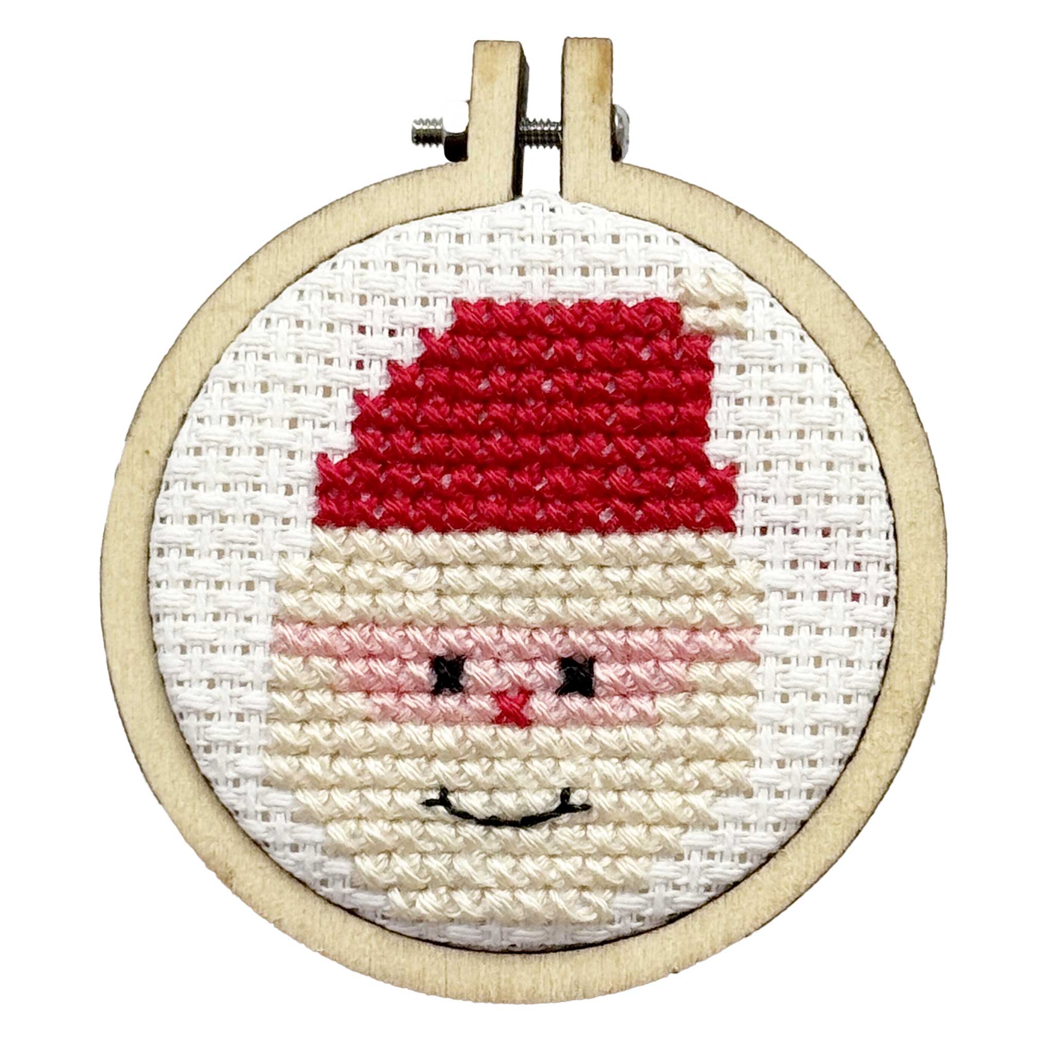 The Crafty Kit Company Santa Mini Matchbox Christmas Cross Stitch Kit