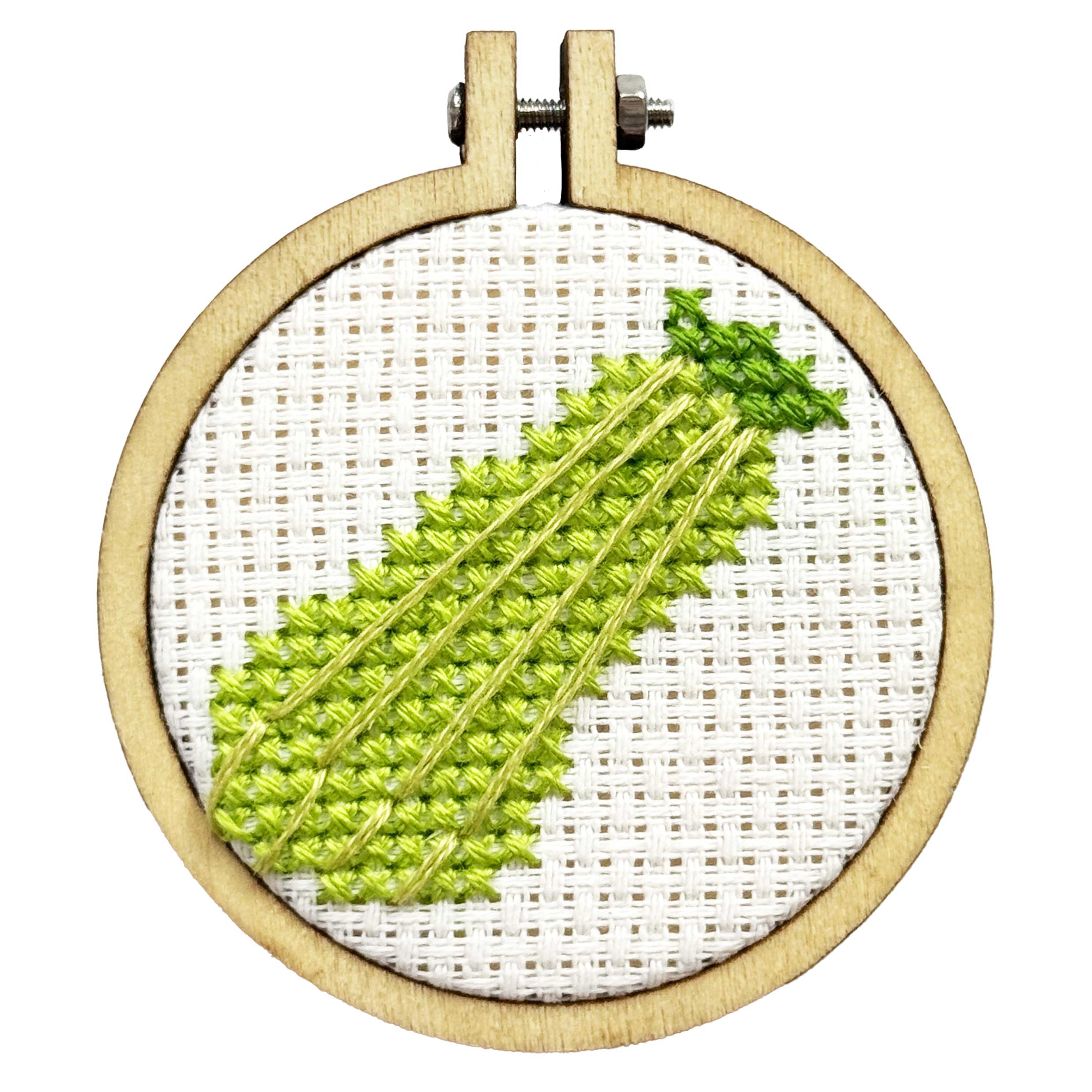 The Crafty Kit Company 'Gourd vibes only!' Mini Matchbox Cross Stitch Kit