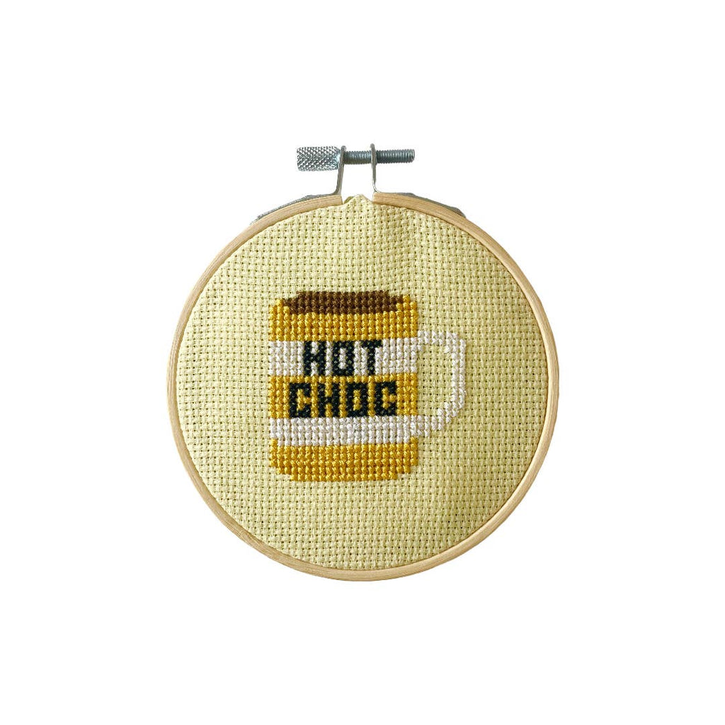 Cotton Clara Hot Choc Cross Stitch Kit
