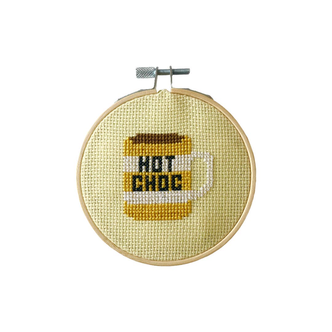 Cotton Clara Hot Choc Cross Stitch Kit
