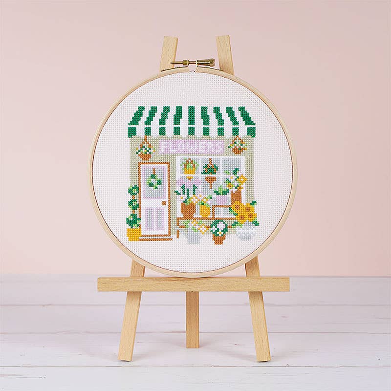 Caterpillar Cross Stitch Little Buds Florist Cross Stitch Kit