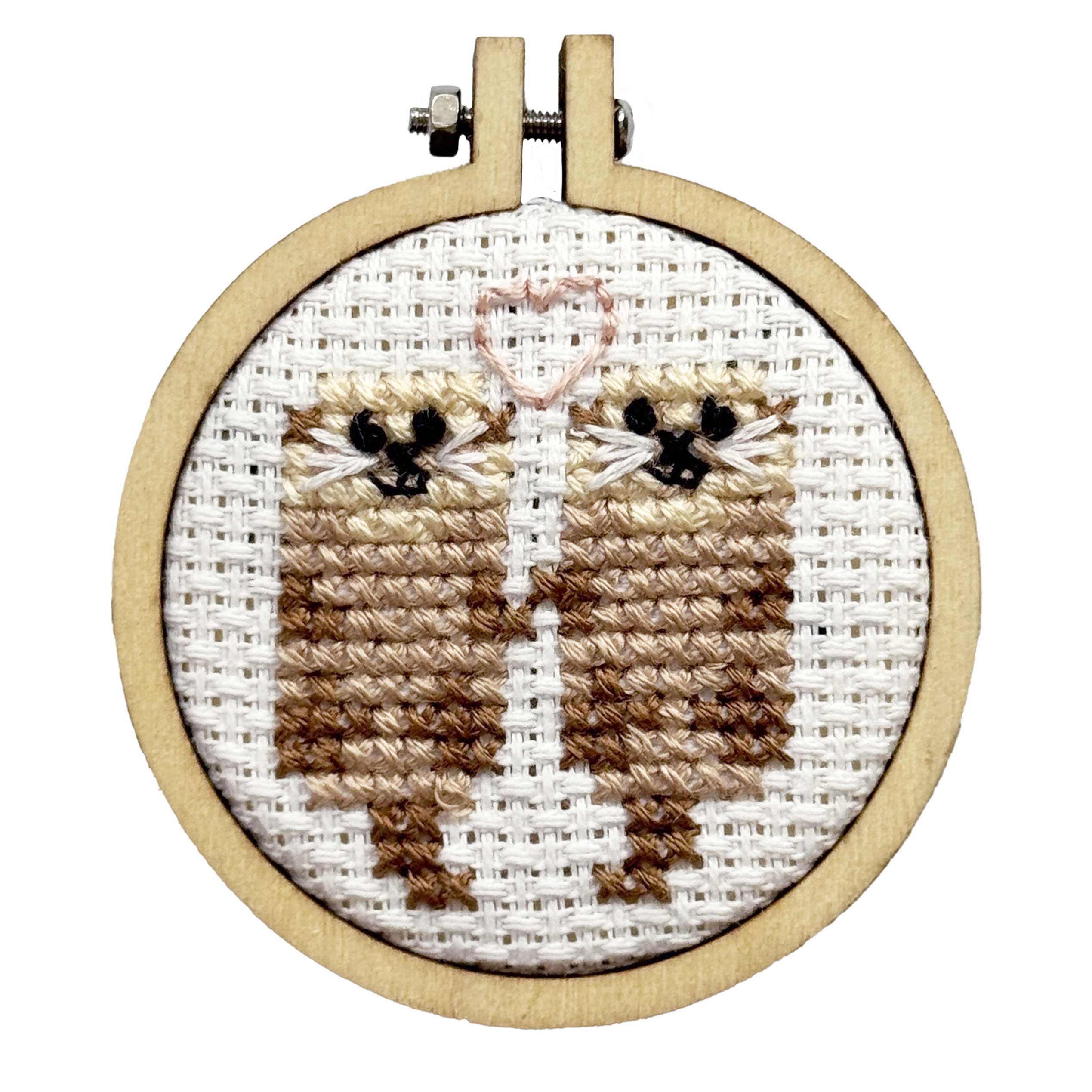 The Crafty Kit Company 'You're otterly amazing!' Mini Matchbox Cross Stitch Kit