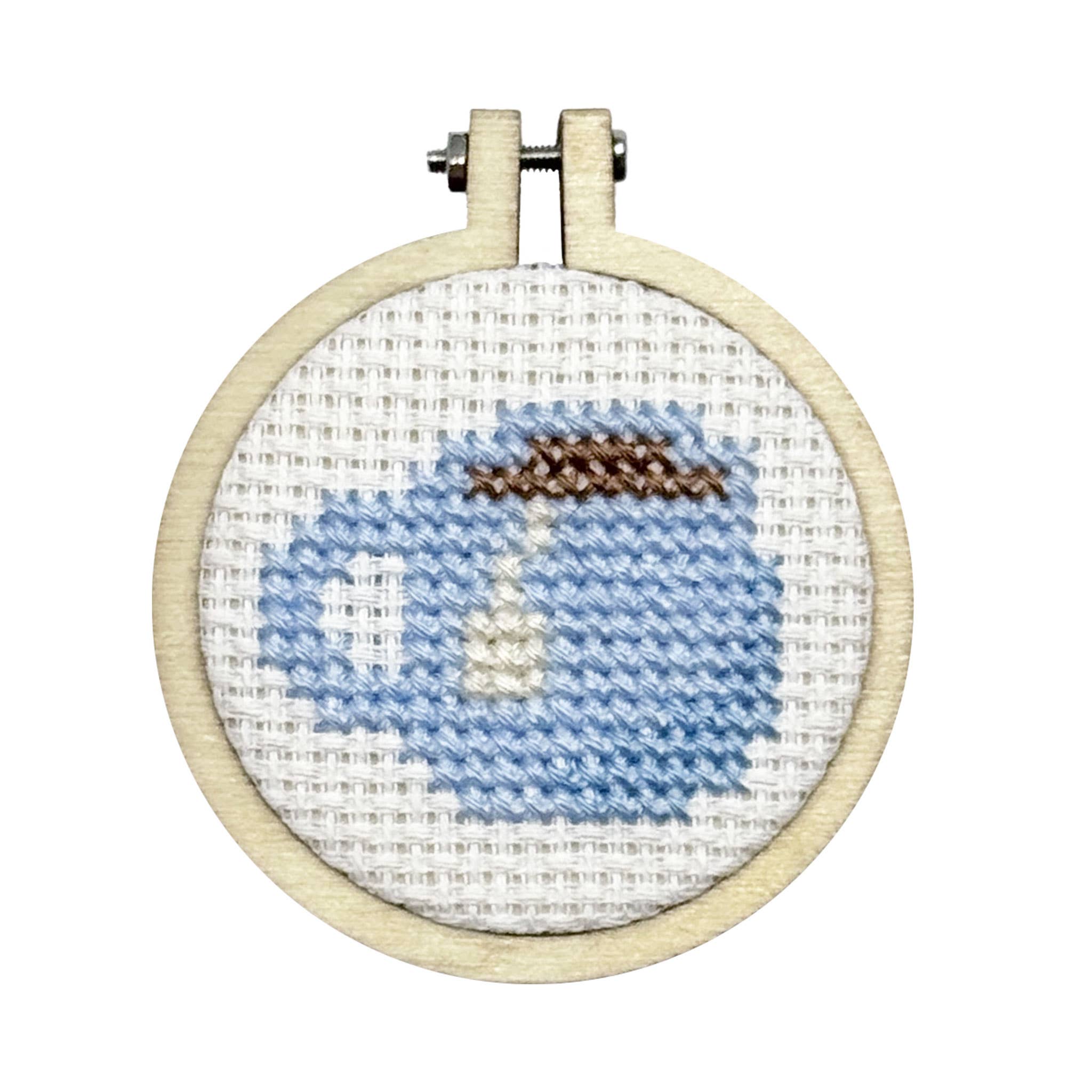 The Crafty Kit Company 'Have a Cup of Posititea!' Mini Matchbox Cross Stitch Kit