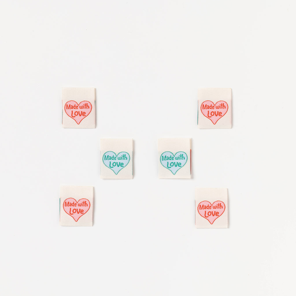 Little Rosie Cheeks Made With Love Sewing Labels