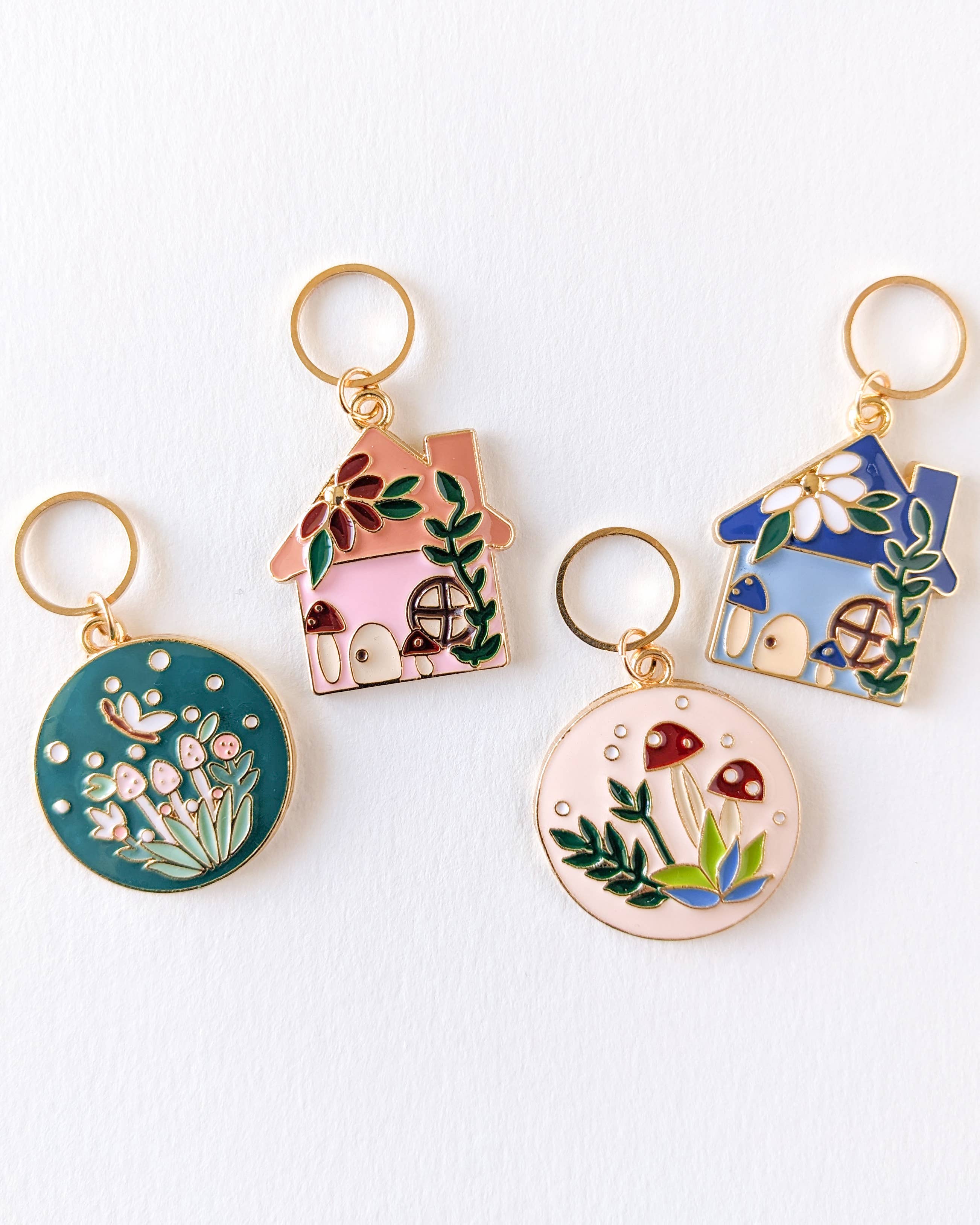 Hello Kim Stitch Markers - In the undergrowth