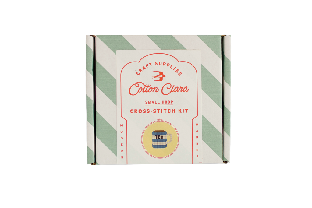 Cotton Clara Tea Cross Stitch Kit