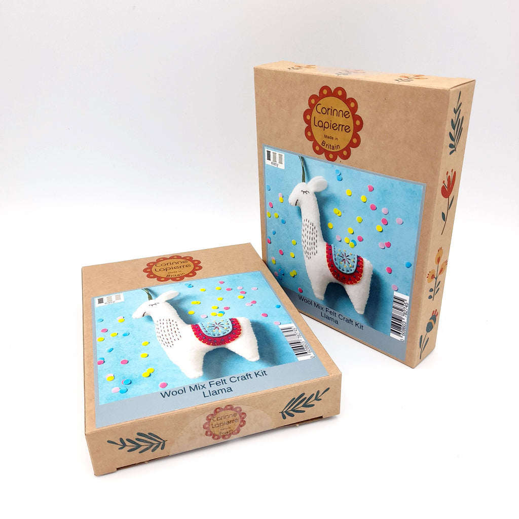 Corinne Lapierre Llama Felt Craft Mini Kit