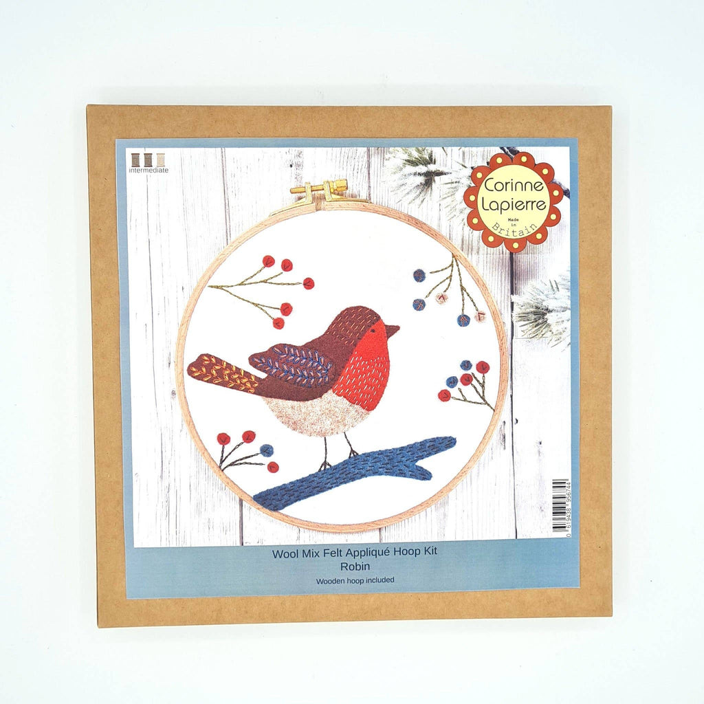 Corinne Lapierre Robin Appliqué Hoop Craft Kit