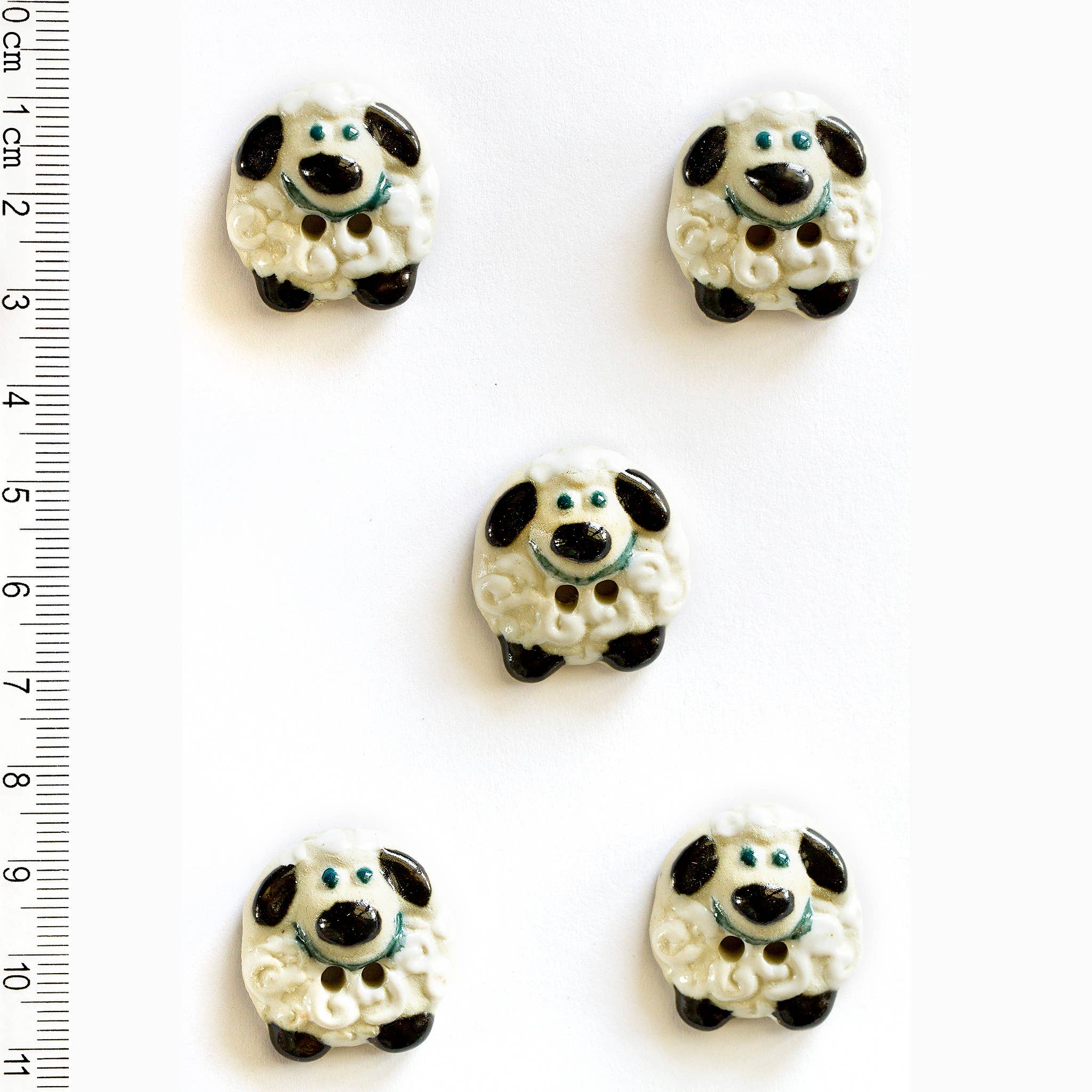 Handmade Sheep Buttons