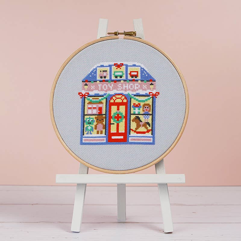 Caterpillar Cross Stitch Jingle Bell Toy Shop Cross Stitch Kit