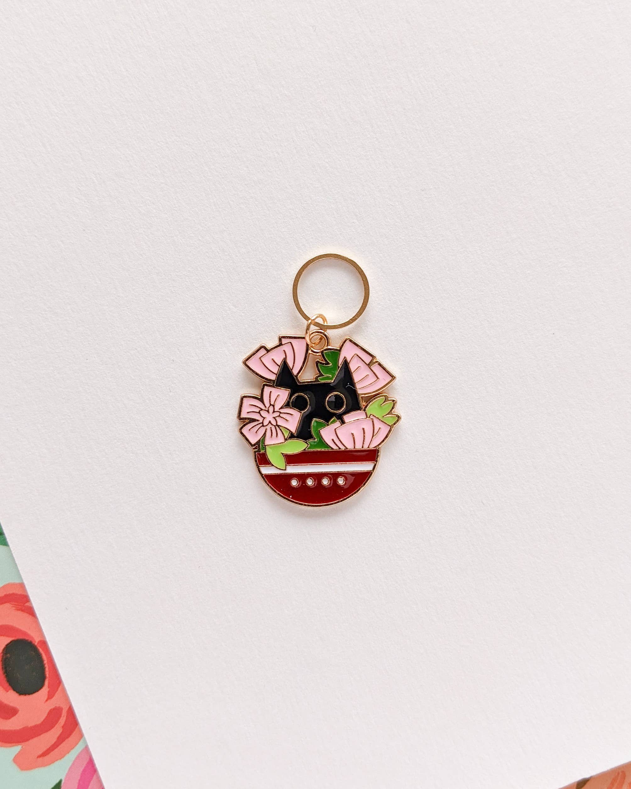 Hello Kim Stitch Markers - Wild Cats