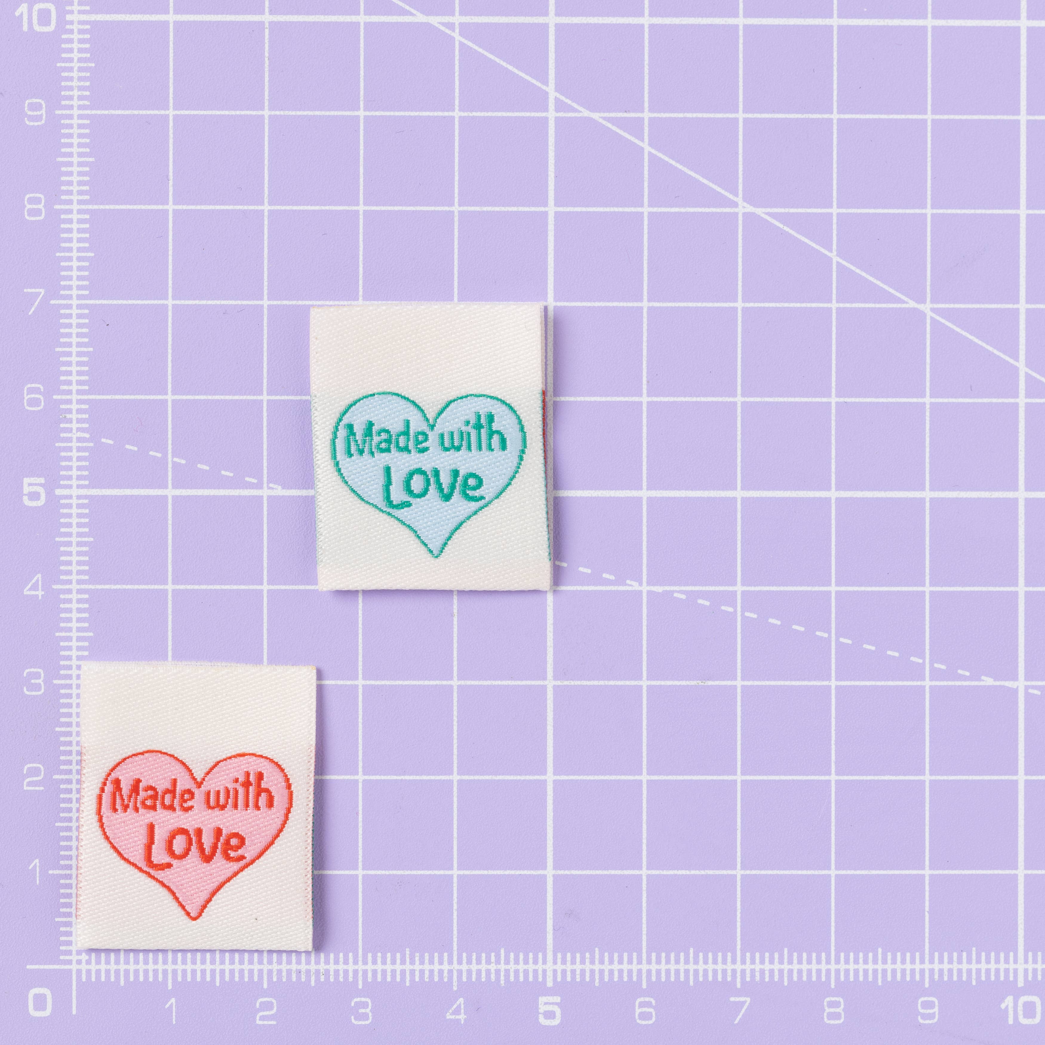 Little Rosie Cheeks Made With Love Sewing Labels