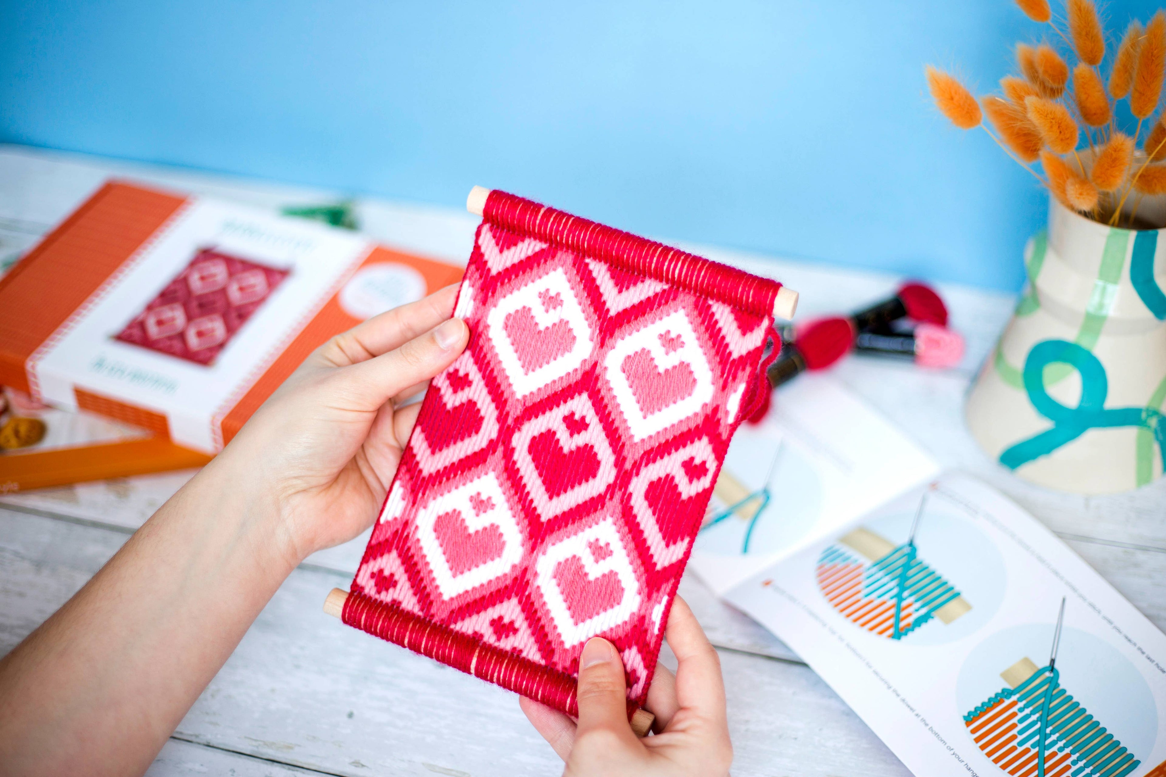 Oh Sew Bootiful - Hearts Bargello Kit