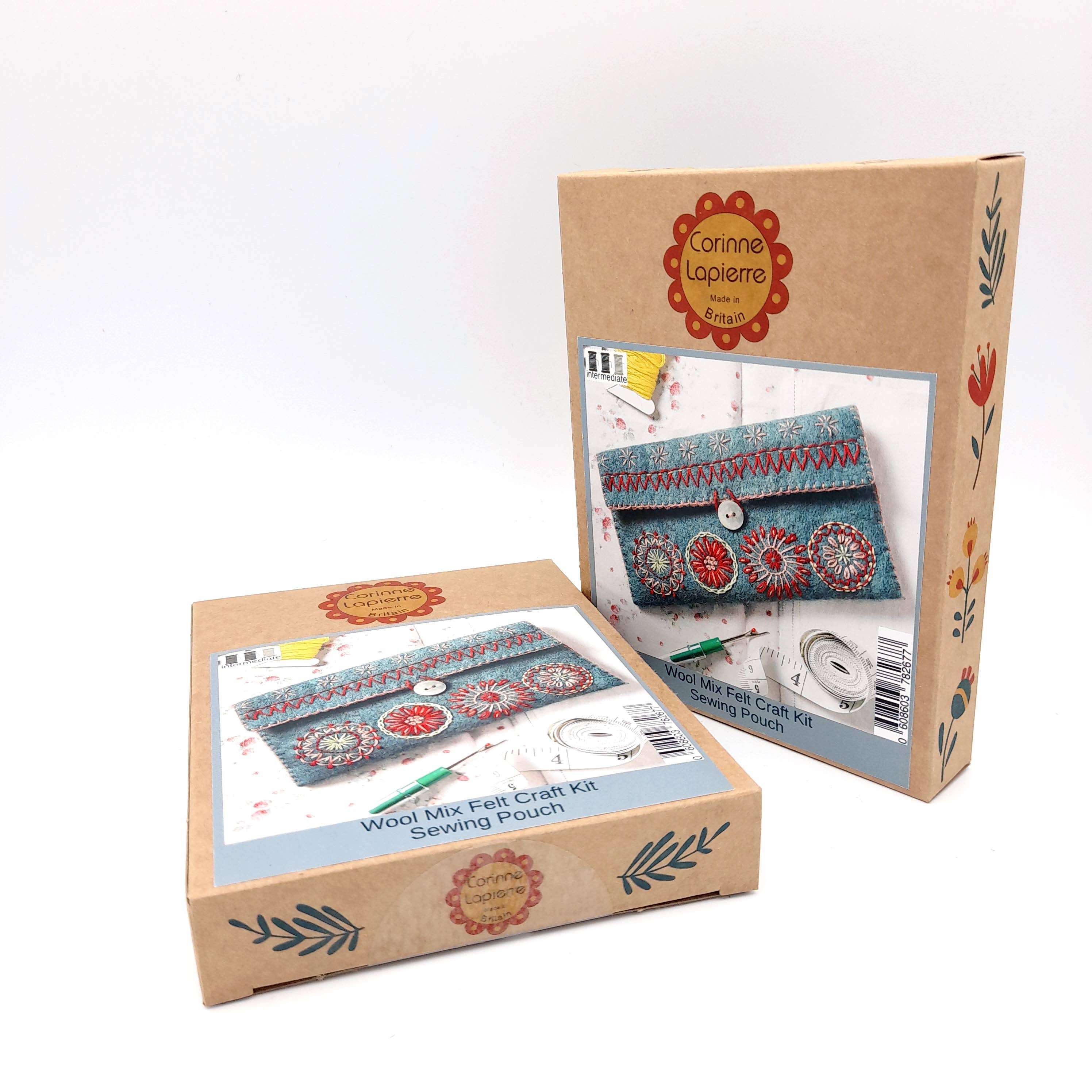 Corinne Lapierre Sewing Pouch Felt Craft Mini Kit