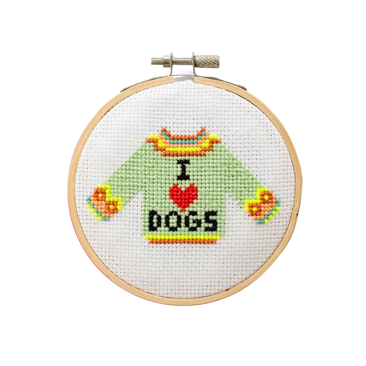 Cotton Clara I Love Dogs Jumper Cross Stitch Kit