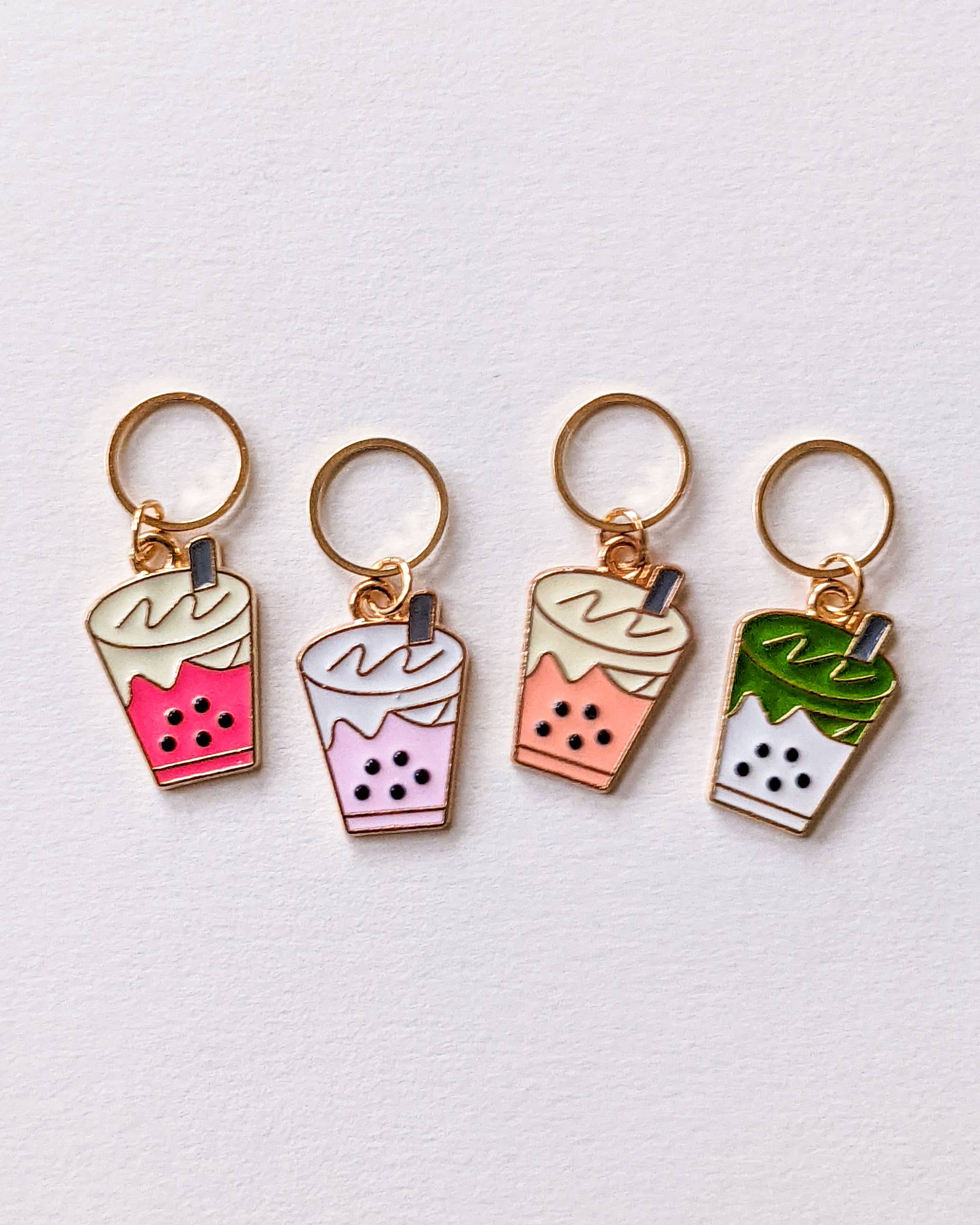 Hello Kim Stitch Markers - Bubble Teas