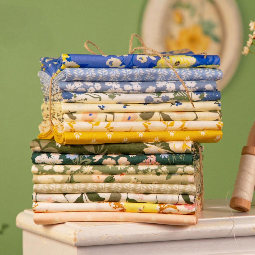 Art Gallery Fabrics A Year in Petals - 10" Layer Cake / Fabric Wonders (AGF Quilting Cotton)